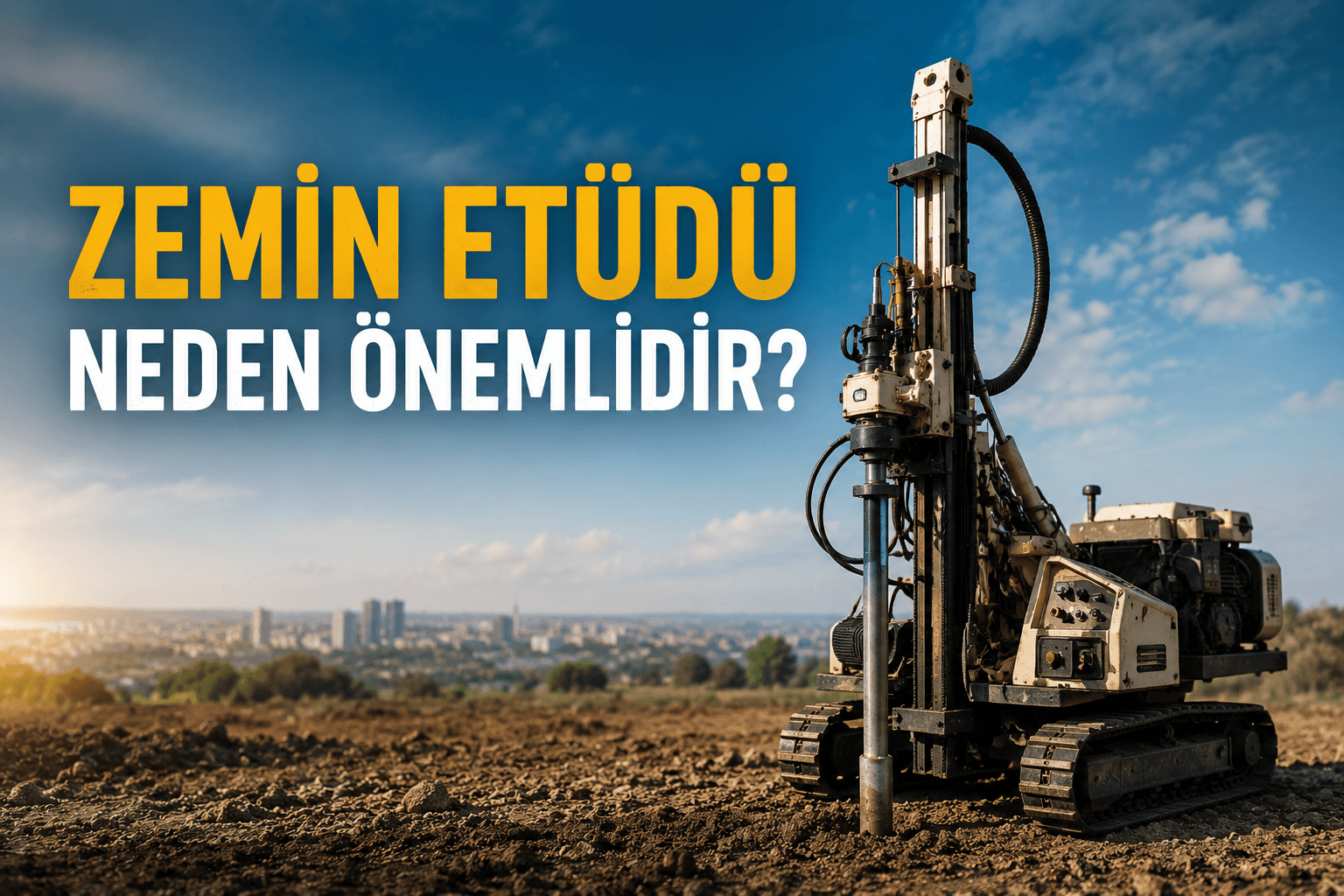 Fore Kazık Uygulamasında Zemin Etüdü Neden Önemlidir?